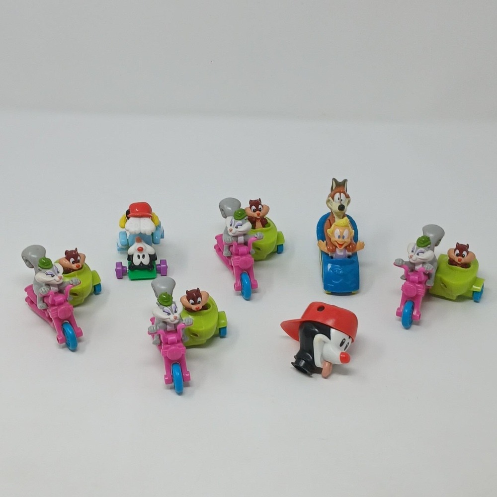 Vintage Animaniacs Toy Lot McDonald's Happy Meal Warner Bros Figures